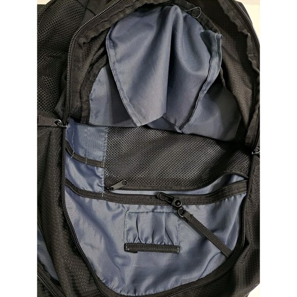 Adidas Backpack Black Load Spring Bookbag Multiple Pockets Laptop Y2K - Picture 7 of 11